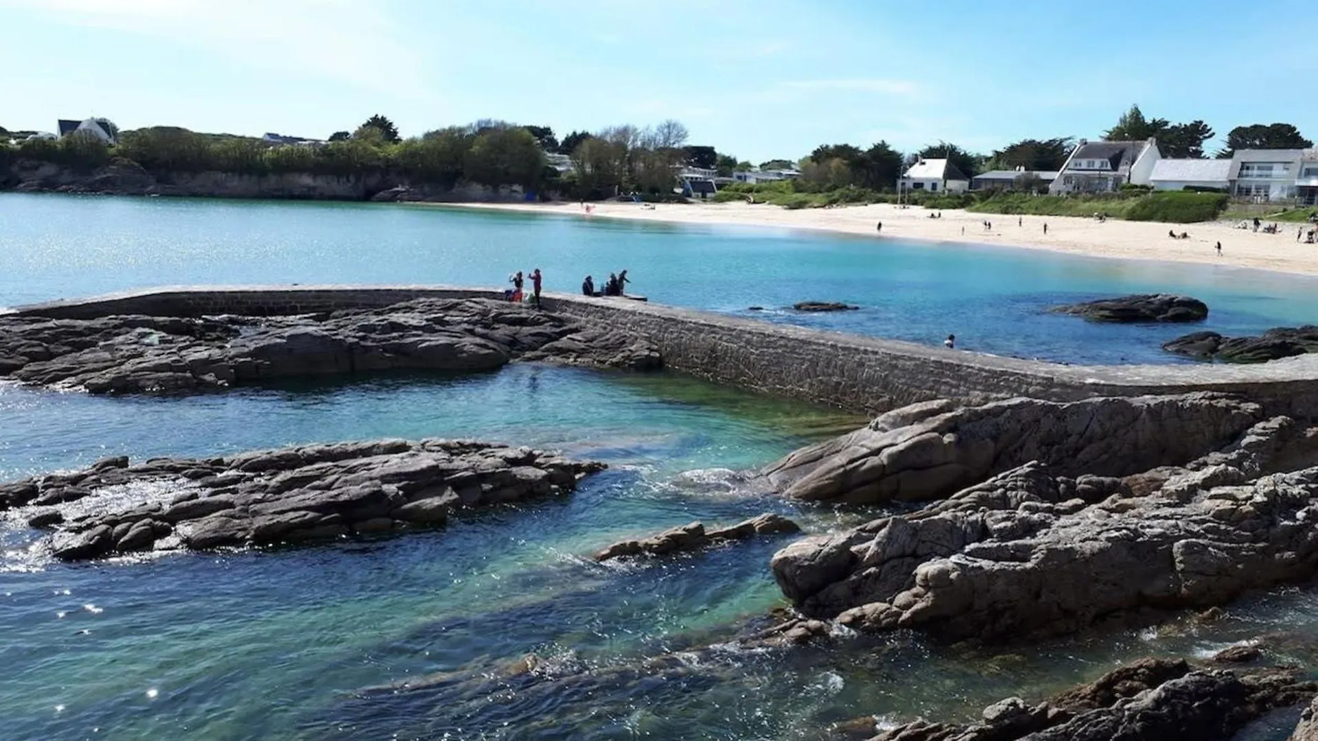 Charmant T2 A 50M De L'Ocean Ploemeur France